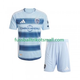 Fußballtrikots Sporting Kansas City Kinder 2025 Kurzarm Heimtrikotsatz kaufen